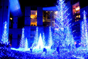 カレッタ汐留イルミネーション・混雑や駐車場