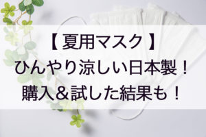 アイリスオーヤマ夏用マスクの購入方法 通販や店舗の入荷状況 価格や買えた口コミも