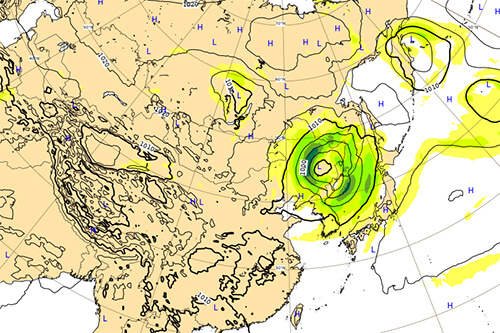 台風10号米軍ヨーロッパ進路予想 九州上陸と日本最接近はいつ