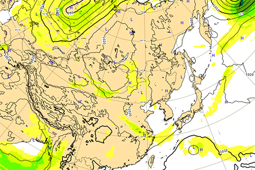 台風12号の進路(ヨーロッパ)9/20時点9/21予想