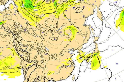 台風12号の進路(ヨーロッパ)9/20時点9/23予想