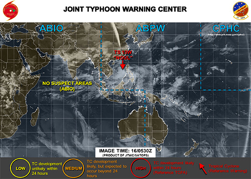米軍の台風11号の様子9/16-2