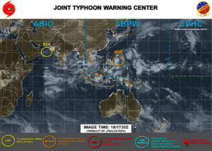 台風17号2020の進路予想！米軍・気象庁・ヨーロッパ比較と沖縄九州への上陸予想も確認！