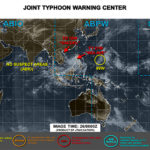 台風19号2020の進路予想!米軍・気象庁の進路図からみる日本列島への上陸の可能性は?