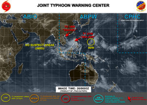 台風19号2020の進路予想！米軍・気象庁の進路図からみる日本列島への上陸の可能性は？