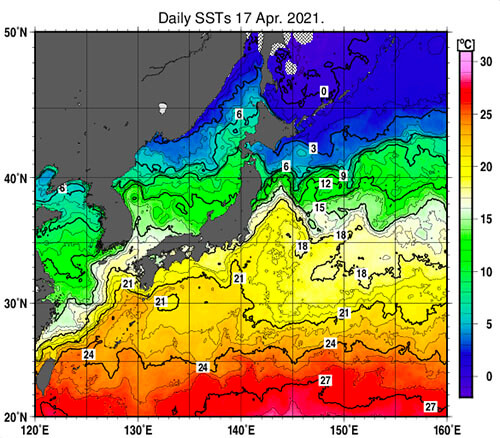 気象庁の海面水温