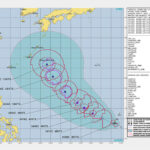 台風9号・米軍9/23