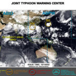 台風8号2022最新進路は日本接近?米軍と気象庁windyで予想を比較!
