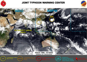 台風8号2022最新進路は日本接近？米軍と気象庁windyで予想を比較！