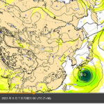 台風6号2023米軍とwindy気象庁の進路予想!九州や関西へ上陸はある?