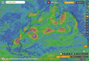 台風15号2023いつ発生で関東に接近？米軍と気象庁windyで進路予想を比較！