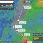 台風10号2024米軍と気象庁windyの進路予想!大阪と東京へ最接近/上陸するのはいつ?